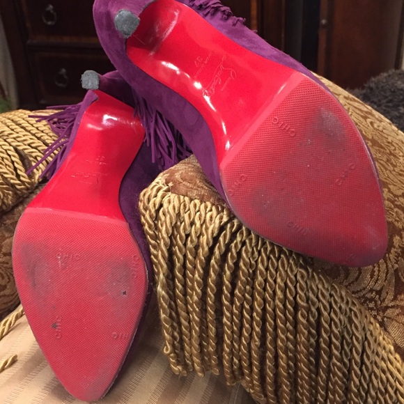 💜Christian Louboutin💜         💜 Rom Booties  💜 - Picture 6 of 6